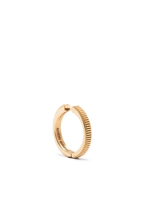 Emanuele Bicocchi striped hoop earring - Gold