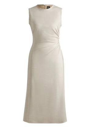 BOSS sleeveless dress - Neutrals