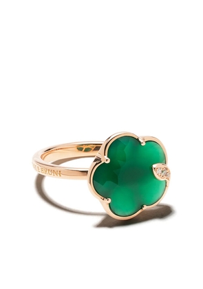 Pasquale Bruni 18kt rose gold Petit Jolie agate and diamond ring - Pink