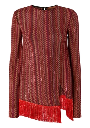 Missoni Zigzag blouse - Red