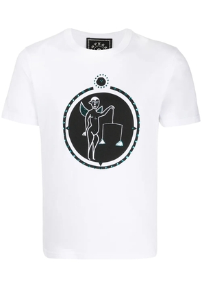 10 CORSO COMO Libra print T-shirt - White