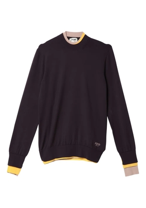 FENDI round-neck top - Purple