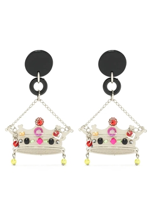 Amir Slama Bijoux Coroa earrings - Black