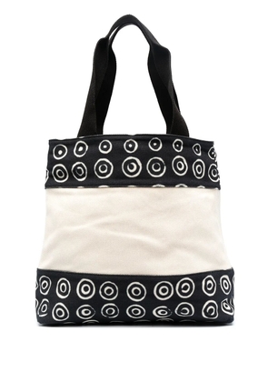10 CORSO COMO spiral print tote bag - White