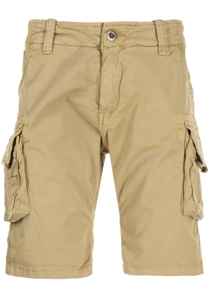 Alpha Industries knee-length cargo shorts - Brown
