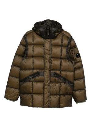 C.P. Company hooded quilted jacket - Green