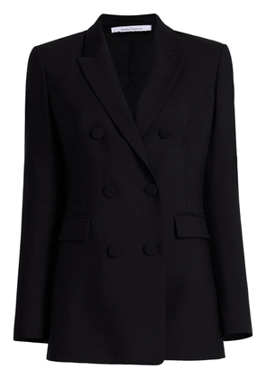Another Tomorrow double-breasted merino wool blazer - Black