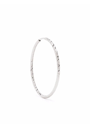 Maria Black 14kt white gold Liv 25mm hoop earring - Silver