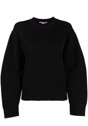 Stella McCartney compact-knit jumper - Black