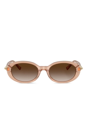 Tiffany & Co Eyewear oval-frame sunglasses - Pink