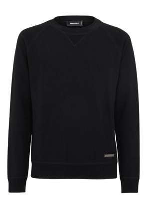 DSQUARED2 fine-knit jumper - Black