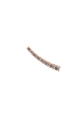 ALINKA small DASHA diamond slider right earring - Pink