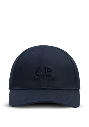 C.P. Company embossed-logo cap - Blue