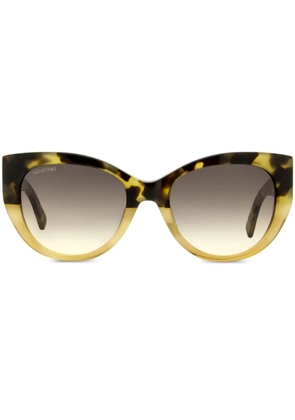 Swarovski Eyewear cat-eye frame sunglasses - Neutrals