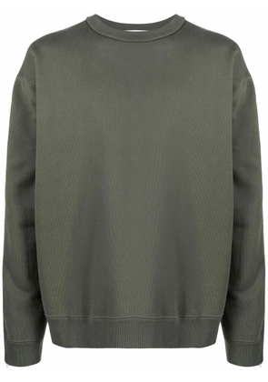 AMBUSH logo-print sleeve sweatshirt - Green
