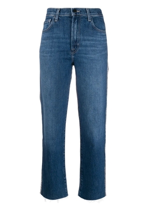 J Brand mid rise stonewashed jeans - Blue
