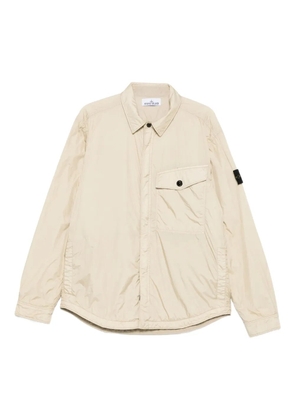 Stone Island buttoned flap-pocket shirt - Neutrals