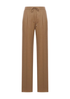 Max Mara Gatti elasticated-waist trousers - Brown