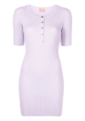 Lhd Samphire knitted dress - Purple
