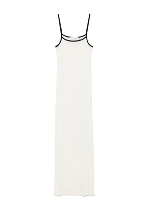 Aya Muse jersey midi dress - White