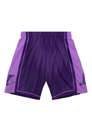 Mitchell & Ness 'NBA LA Lakers 2009' Monochrome Swingman basketball shorts - Purple