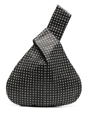 10 CORSO COMO Algol leather handbag - Black