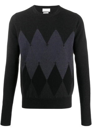 Ballantyne argyle pattern sweater - Blue