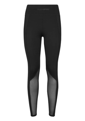 Plein Sport panelled performance leggings - Black