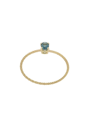 Wouters & Hendrix Gold 18kt yellow gold topaz Charleston Chapter ring