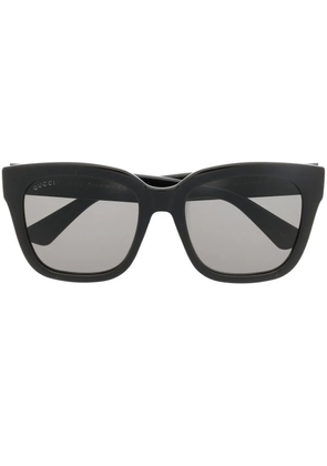 Gucci Eyewear oversize-frame sunglasses - Black
