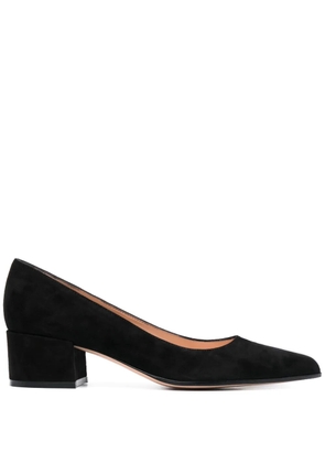 Gianvito Rossi Piper 45mm suede pumps - Black