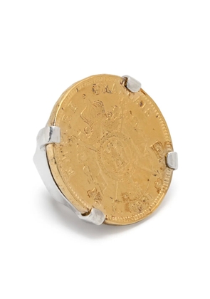Wouters & Hendrix Large Coin ring - Gold