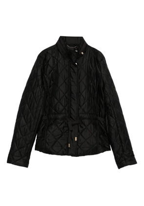 Michael Michael Kors diamond-pattern quilted jacket - Black