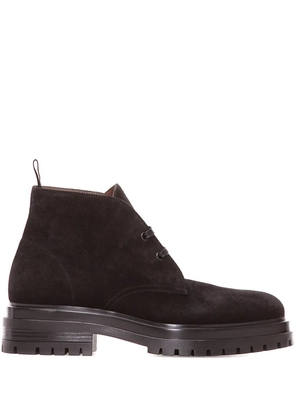 Gianvito Rossi lace-up desert boots - Brown