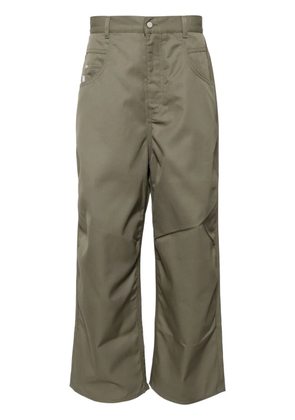 Hed Mayner wide-leg trousers - Neutrals