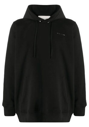 1017 ALYX 9SM oversized logo print hoodie - Black