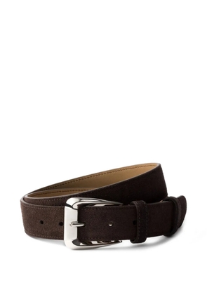 Prada suede belt - Brown
