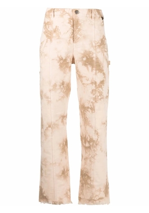 TWINSET bleached-effect jeans - Neutrals