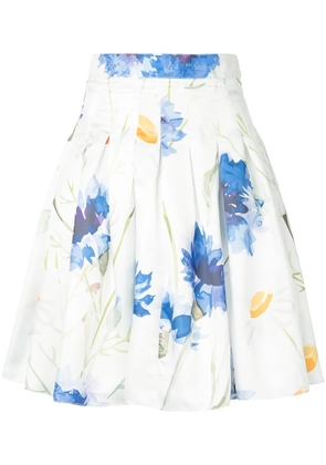 Bambah Carnation mini skirt - White