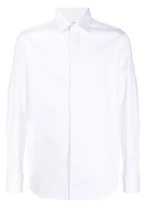 Xacus long sleeve tailored shirt - White