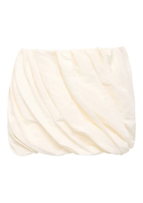 JW Anderson rolled mini skirt - Neutrals