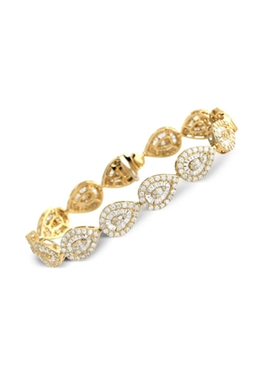 LB Exclusive 14K yellow gold diamond bracelet