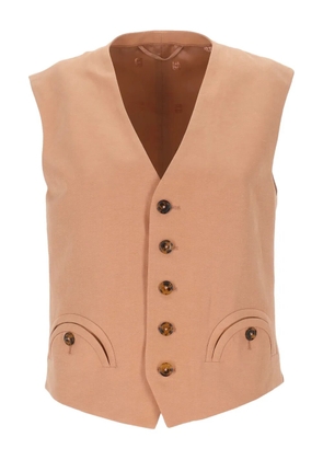 Blazé Milano button-down waistcoat - Pink
