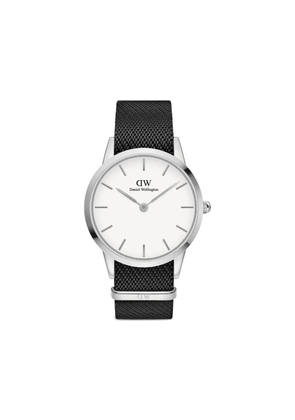 Daniel Wellington Iconic Black NATO 36mm watch - White