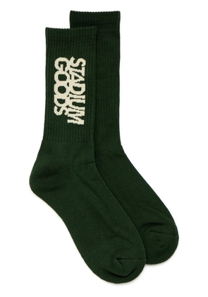STADIUM GOODS® logo 'Cream City' crew socks - Green