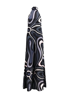 PUCCI print sleeveless jumpsuit - Blue