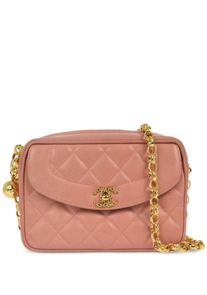 CHANEL Pre-Owned 1992 mini camera bag - Pink