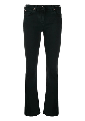 Valentino Garavani slim-fit poem detail jeans - Black