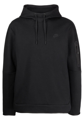 Nike logo-print hoodie - Black