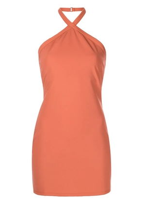 Lhd Brigadieros halterneck dress - Orange
